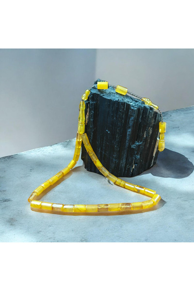 İnan Tesbih Full Cut Amber Wrist Length Prayer Beads (Master Made)