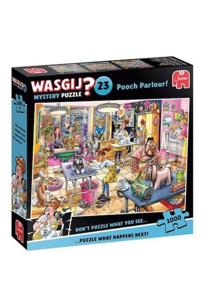 Jumbo 1000 Piece Puzzle - Wasgij Mystery 23 - Pooch Parlour!