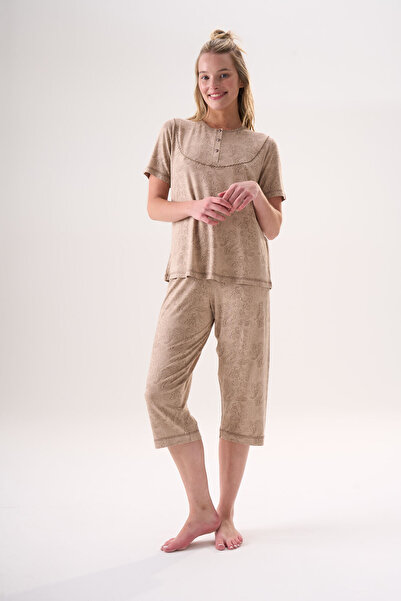 Etoile Bamboo Short Sleeve Women's Capri Set 26411