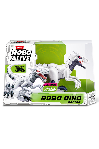 Pets Alive Jucarie dinozaur interactiv cu lumini Raptor, Robo Dino Alive&...