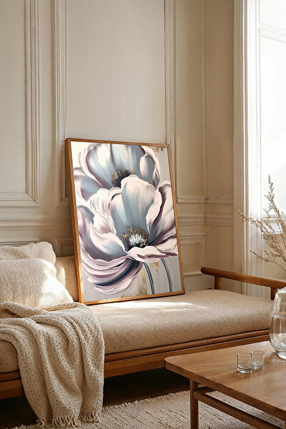 Dekorsiahome Tablou dintr-o singură bucată cu ramă din lemn TK3160