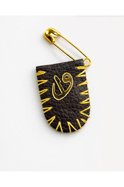 SUFİ TESBİH & ESANS VE HEDİYELİK El Yapımı Deri Bebek Cevşeni Siyah – Yenidoğ...