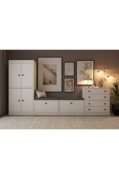 nettrends.net the new trend of shopping 4 Çekmeceli Şifonyer, 4 Kapaklı Yükse...