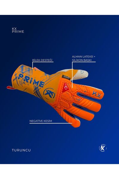 KXSPOR Kx -PRIME- Yarı Profesyonel Kaleci Eldiveni