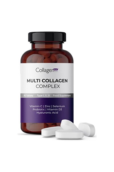 Collagen Forte Platinum Multi Collagen Complex, Hyalüronik Asit, Çinko, Selen...