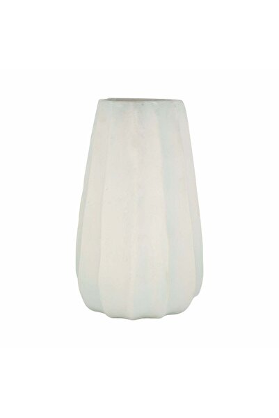 Sagebrook Home 13" NEWBRIDGE MEDIUM TEAL ECOMIX VASE