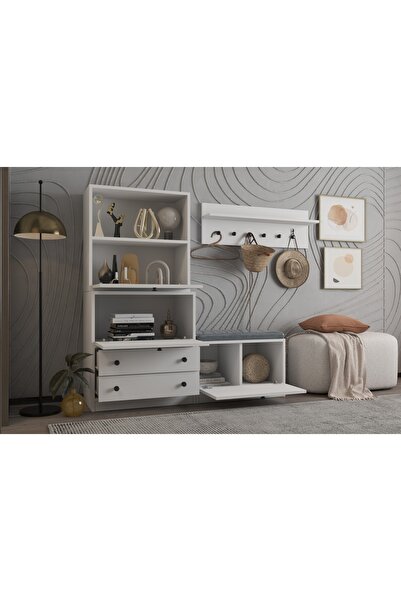 nettrends.net the new trend of shopping Portmanto Vestiyer Seti Minderli Ayak...