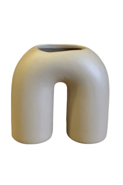 Nonno dekor Ceramic N Vase, Decorative Vase, Ceramic