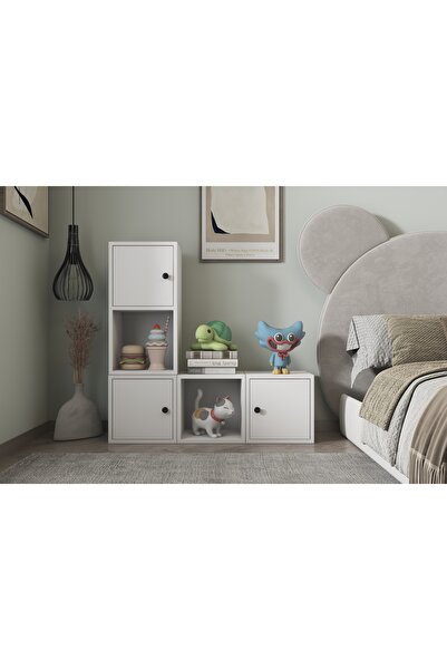 nettrends.net the new trend of shopping Modüler Beyaz Oyuncaklık ve Kitaplık ...