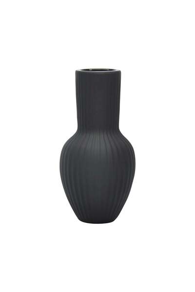 Sagebrook Home CER, 11"H BOUQUET VASE, BLACK