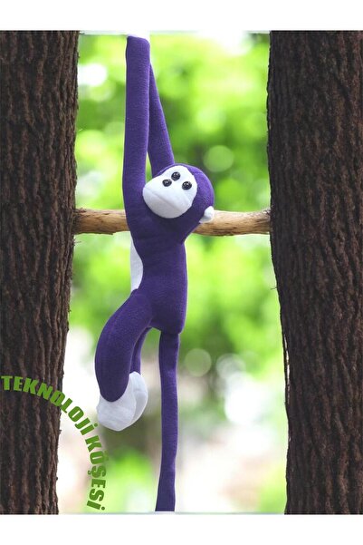 Teknoloji Köşesi Elleri Yapışan Oyun Ve Uyku Arkadaşı Peluş Maymun Oyuncak Sa...