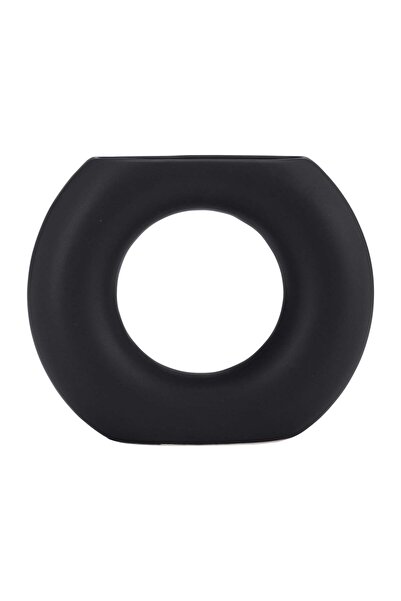 Sagebrook Home Ceramic, Donut Vase