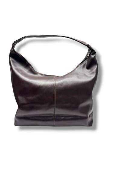 Cakgo 406-26 Δερμάτινη μεγάλη φαρδιά γυναικεία τσάντα