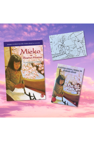 Beyaz Balina Yayınları MIEKO VE BEŞİNCİ HAZİNE / ETKİNLİK KİTABI / KARTPOSTAL...
