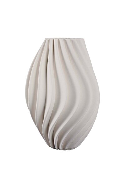 Sagebrook Home ETHEREAL 3D PRINTED VASE