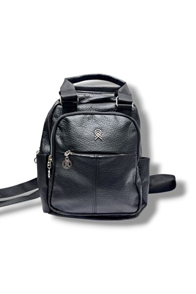 Cakgo 412-26 حقيبة ظهر نسائية من الجلد المطبوع