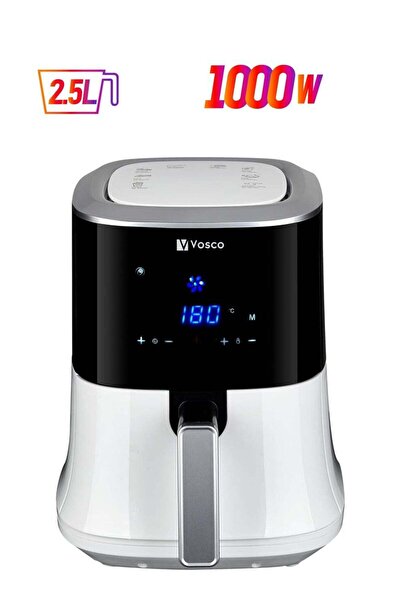 vosco 3L Air Fryer – Crispy & Healthy Cooking, 1000W Non-Stick, Smart Timer &...