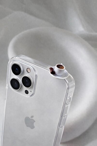 lotusbybuket iPhone 15 Pro Max Chocolate Coffee Hard Non-Yellowing Transparen...