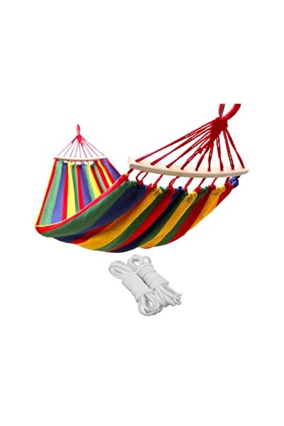 Malcom Double Hammock with Bar, Malcom, 220x150 cm, Multicolor