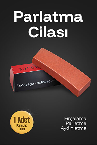 Badem10 Kırmızı Araç ve Metal Yüzey Parlatma Cilası 9x2x2 cm 1 Adet Parlatma ...