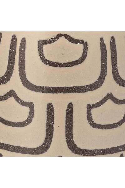 Sagebrook Home CER, 10"H DECORACTIVE VASE, IRISH CREAM