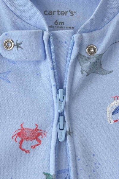 Carter's Men's Baby Sleep Sack Premature-9 Months Blue