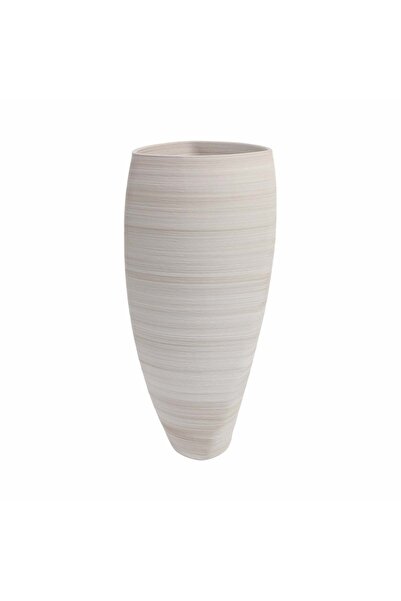 Sagebrook Home Asmara 3d Printed Porcelain Vase, Multi
