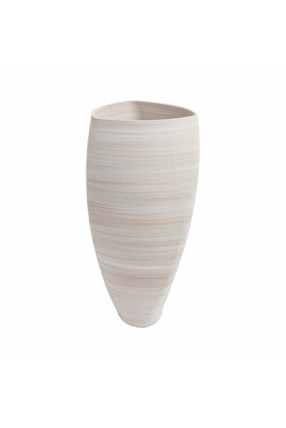 Sagebrook Home Asmara 3d Printed Porcelain Vase, Multi