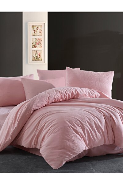 NazeninHome Elastic Sheet Gofre Bürümcük 100% Cotton Double Duvet Cover Set |...
