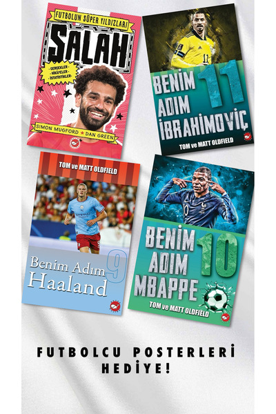 Beyaz Balina Yayınları MBAPPE / HAALAND / SALAH / İBRAHİMOVİÇ