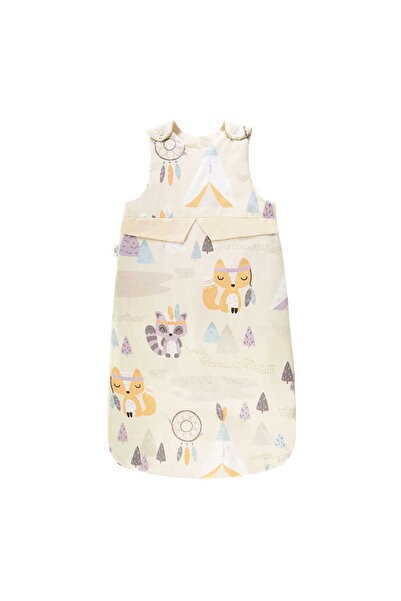 Bocioland Little Indians children's sleeping bag, practical design with zippe...
