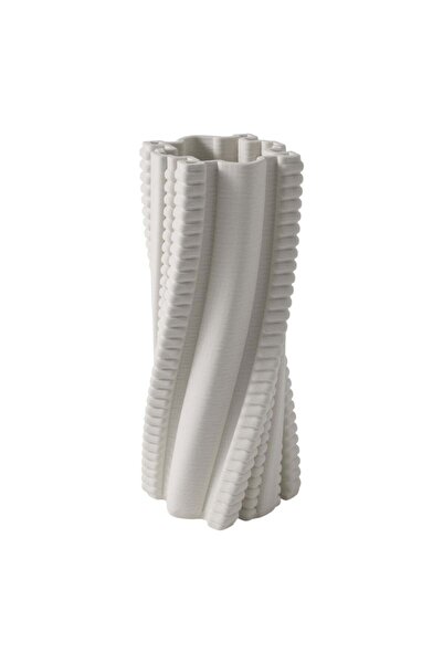 Sagebrook Home مزهريات زخرفية من البورسلين بتقنية الطباعة ثلاثية الأبعاد ذات ...