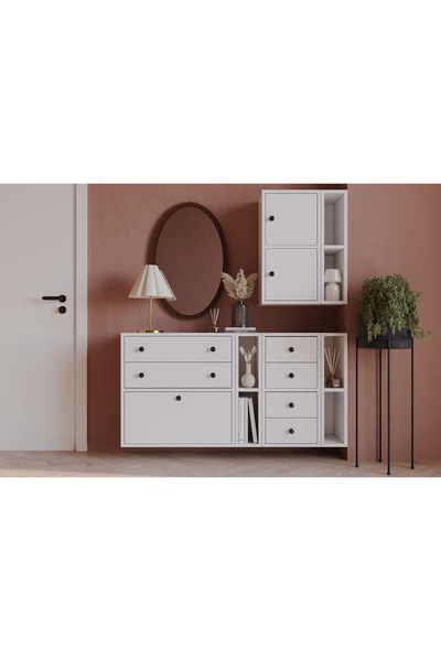 nettrends.net the new trend of shopping Modern 6 Çekmeceli Modüler Konsol KBR...