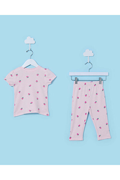 REDTAG Infant Girls Assorted Printed Pyjama Set (4 Piece)