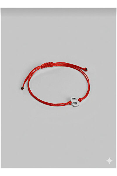 Dream Cut Collection S Letter Bracelet Red