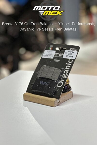 Motomek HONDA CBR 650 R(ÖN) Brenta 3176 Fren Balatası – Yüksek Performanslı, ...