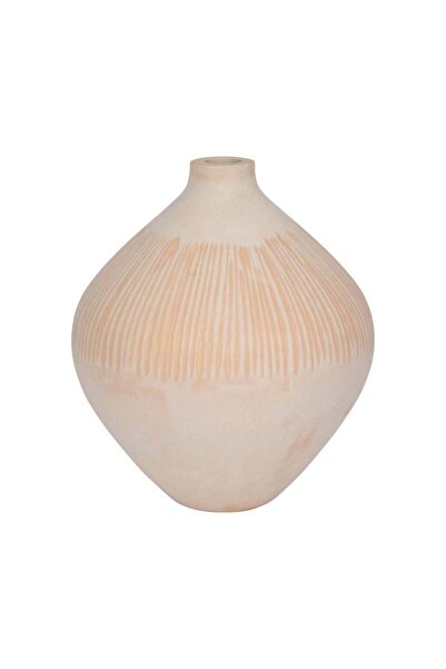 Sagebrook Home WALLACE CREAM GLASS VASE