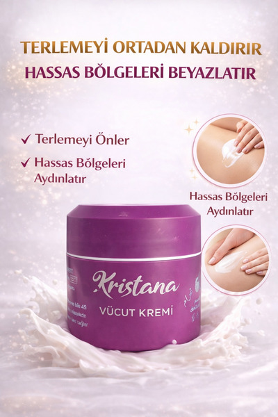 KRISTINA T كريم كريستانا للترطيب المكثف للجسم - كريم العناية بالمناطق الحساسة