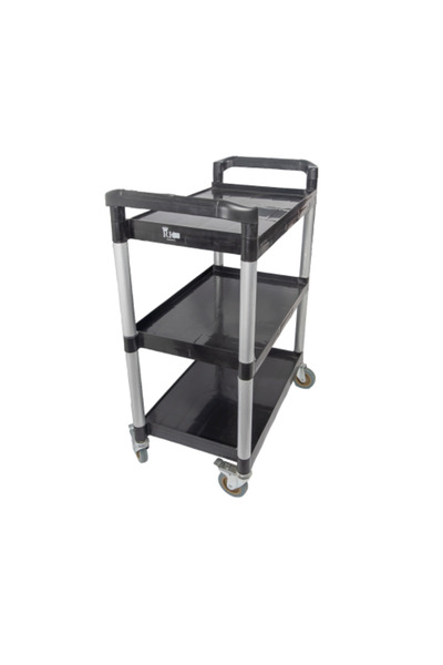 Generic Large 3-Tier Plastic Food Cart
