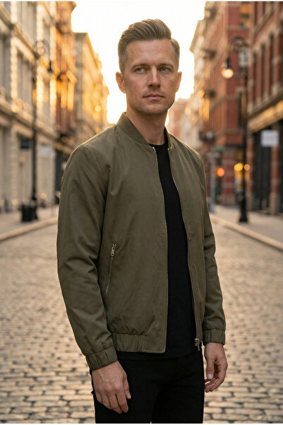 LTC Jeans Palton pentru bărbați, cu croială normală, din țesătură tehnică, se...