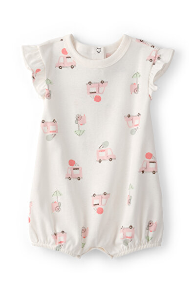 Carter's Baby Girl Short Jumpsuit 3 Months-24 Months Beige