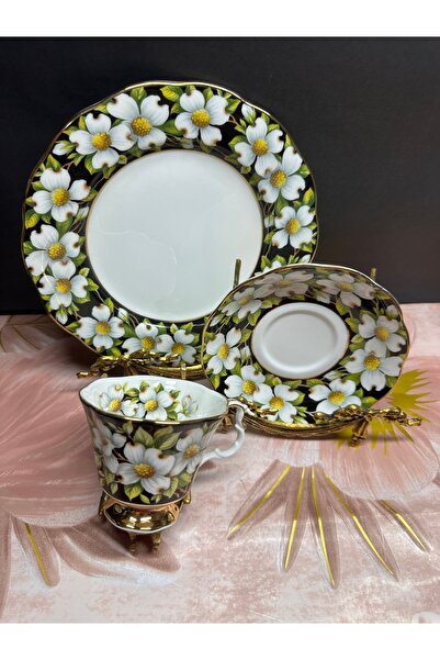 Royal Albert provincial flowers dogwood çay fincanı