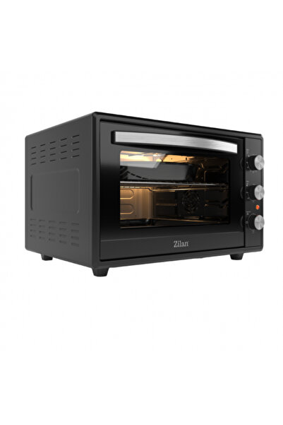 Zilan Electric Oven ZLN2433 2000W, 65L, Geam dublu,, Termostat, 3 trepte pute...