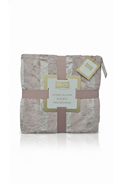 Binown Nasma Embossed Pink Blanket 180*200