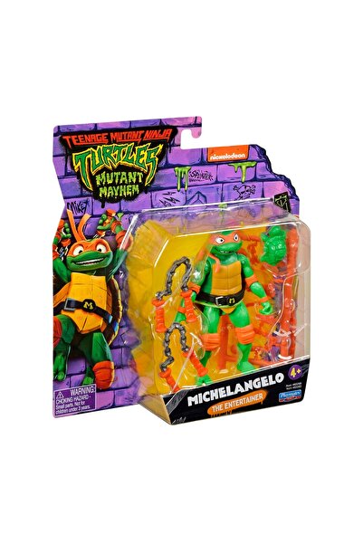 TMNT Μιχαήλ Αντζέλου, αρθρωτή φιγούρα 11 εκ., σειρά Ninja Turtles Ταινία 3