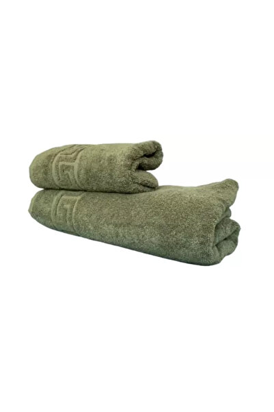 NO BRAND Premium Bath Towel 50*90 Olive(5buc/set)