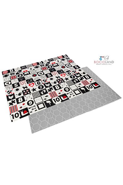 Bocioland Covoras de joaca pliabil 200x150 cm Honeycomb