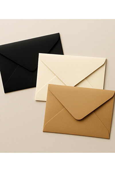 Bimotif مجموعة مغلفات صغيرة، مغلف دعوة، 7×9 سم، 30 قطعة (10 مغلفات كرافت - 10...