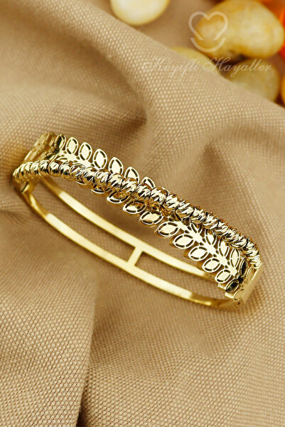 Keyifli Hayaller Çelik Kelepçe | Başak Model Dorikalı 316L Çelik Kararmaz Sol...