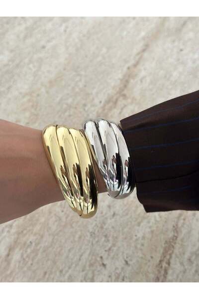 venti design studio Burgu Yarım Ay Kadın Bilezik